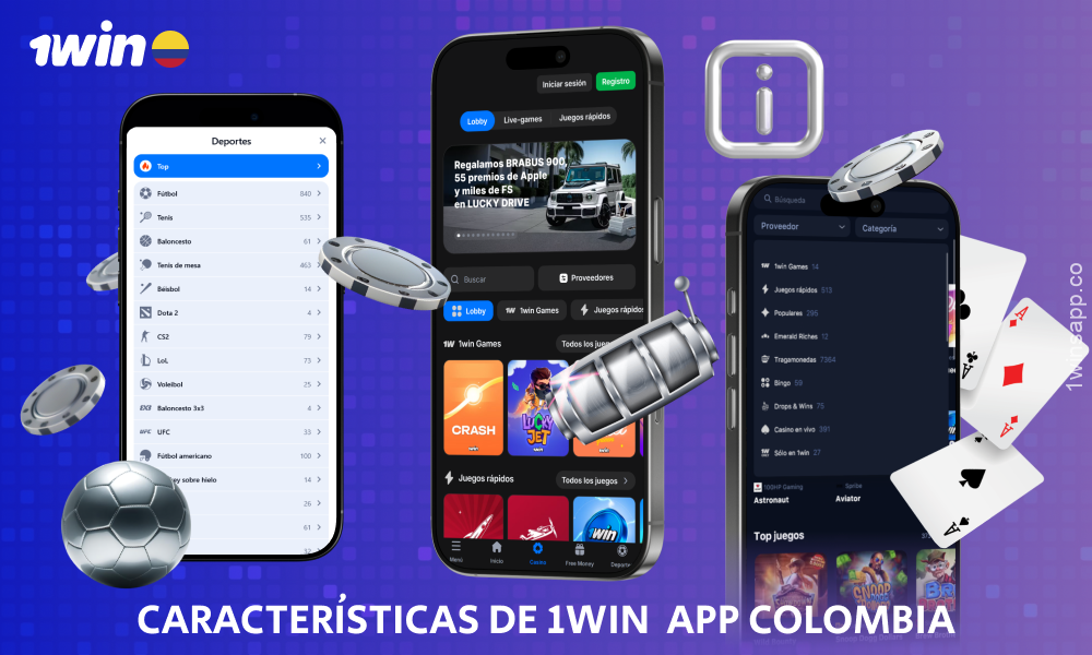 La aplicación móvil de 1win para iOS y Android, con su interfaz intuitiva y sus múltiples modos de juego, ofrece una amplia gama de apuestas deportivas y juegos de casino